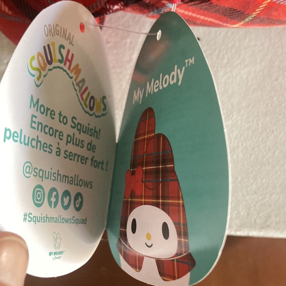 NWT- Hello Kitty- My Melody - Original Squishmallows Plush - Picture 7 of 10